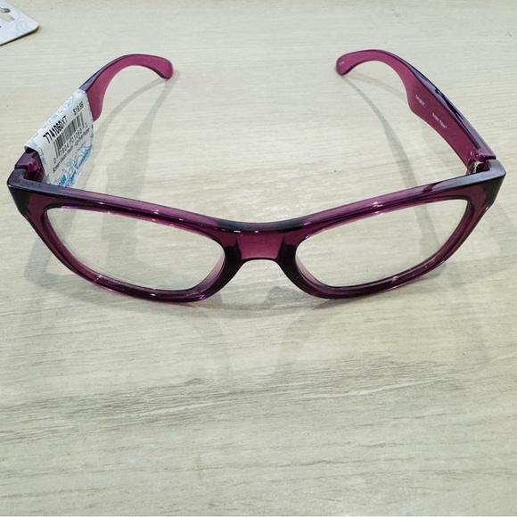 ICU Eyewear Kids Screen Vision Blue Light Filtering Large Oval Glasses Purple - Picture 3 of 15